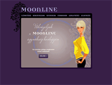 Tablet Screenshot of moonline.hu